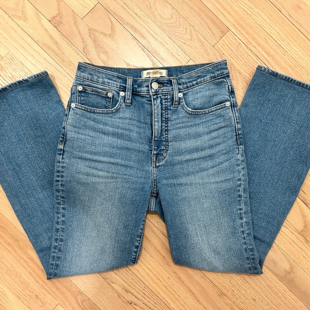 Madewell Skinny Flare Jean Hemmed